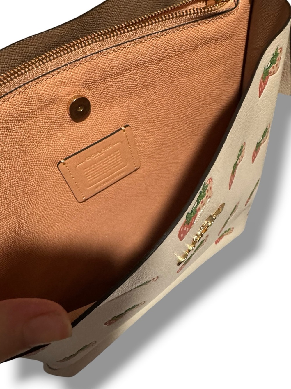 Coach Molly bucket bag Strawberry Print Crossbody Bag - Picture 11 of 13